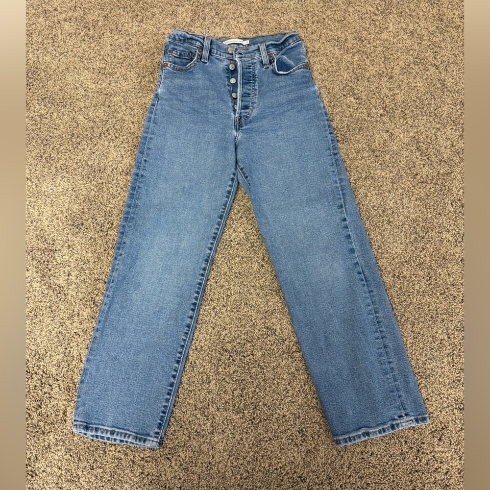 Women’s Levi ribcage straight ankle jeans